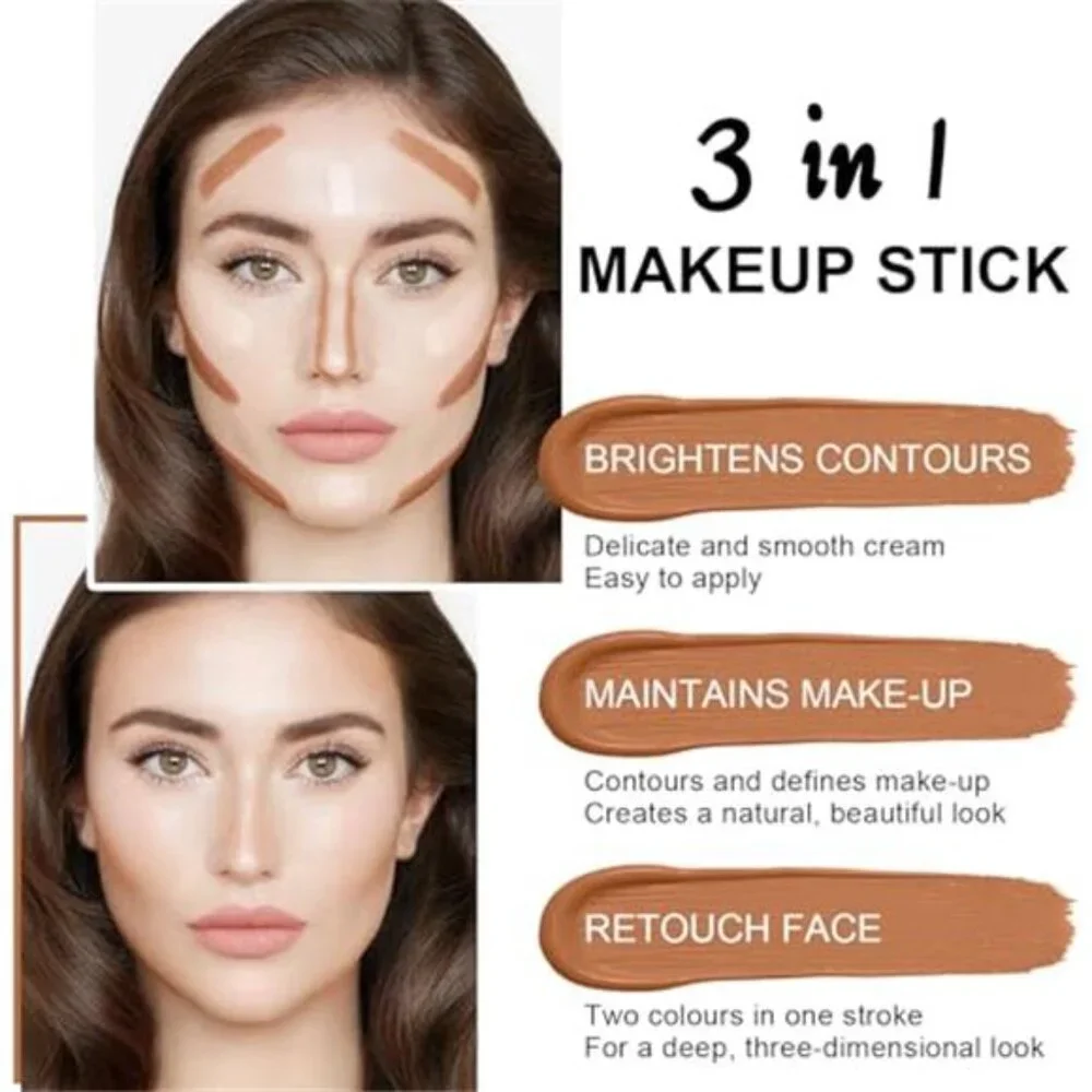 6 Colors Cream Contour Stick Makeup Contour Kit